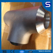 ASME / ANSI B16.9 T de soldadura a tope / tubería de acero inoxidable y conexión SS304 SS316L